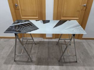 Mesa de cristal templado de diseño