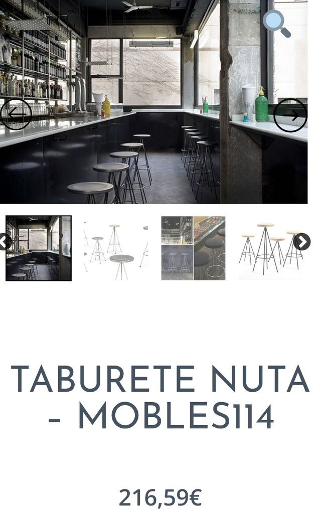 Taburete diseño 