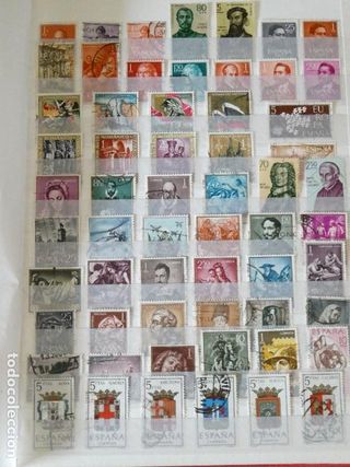 ÁLBUM CON 1500 SELLOS DISTINTOS ORDENADOS MATASELL