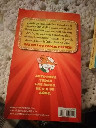 Los chistes más morrocotudos.Geronimo Stilton.