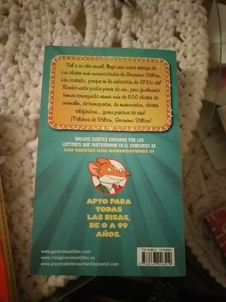 Los chistes más morrocotudos.Geronimo Stilton.
