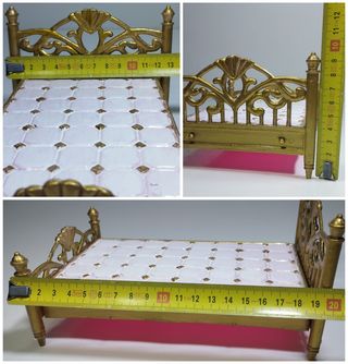 Cama para muñecas (largo 20 cm)