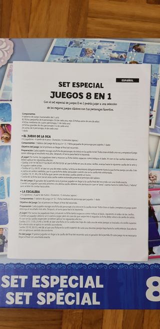 JUEGO FROZEN 8 EN 1