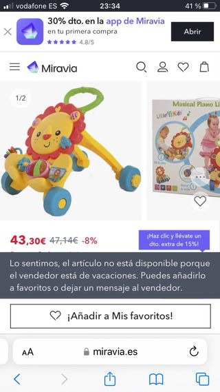 Andador con ruedas Activity León Música Luces