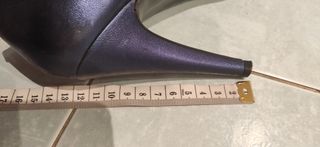 Zapatos piel Cuplé marino 40