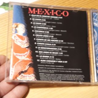 3 CDs Musica Mexico e Paraguai