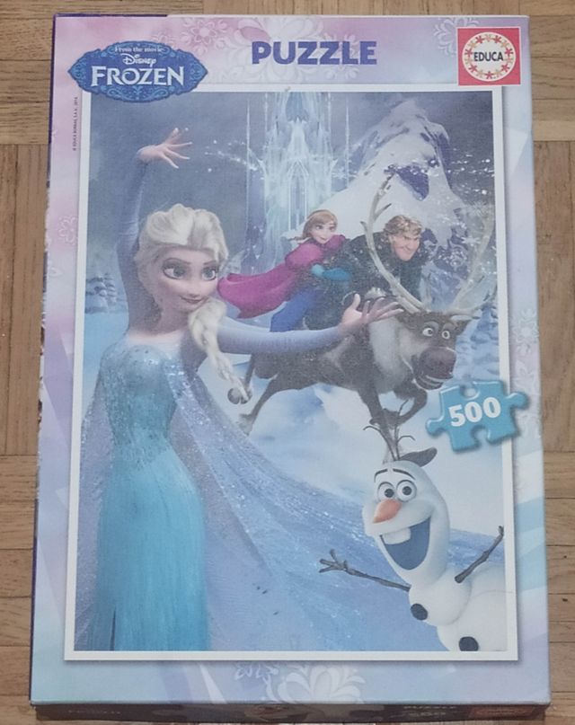 Puzzle Frozen 500 pezzi