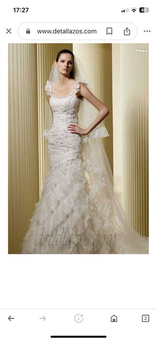 Vestido de novia La Sposa talla 44 nuevo