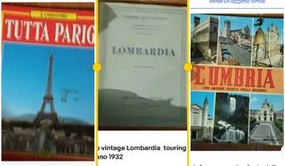 Libri Umbria Lombardia e Parigi 3 p