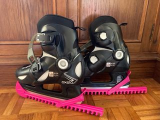 Patines hielo negros talla 34-36
