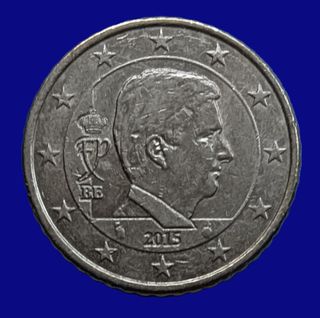 BELGICA 50 CENT EUROS; AÑO 2015; *SERIE FELIPE I*