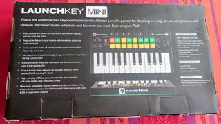 Teclado Launchkey 25 Mini-NOVATION MK3- Como NUEVO