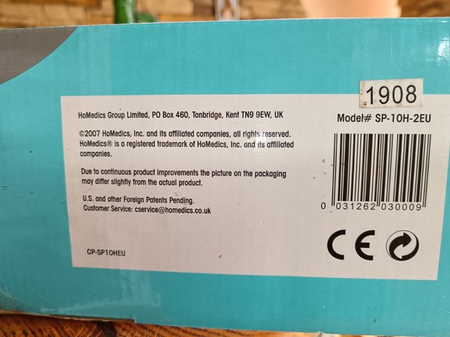 Cojín shiatsu masaje nuevo