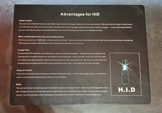 HID H7 Xenon Kit 6000k