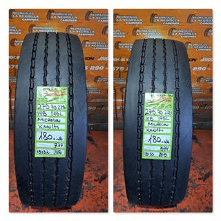 275 70 22.5 MICHELIN  juego de 2 REF 18132 18133