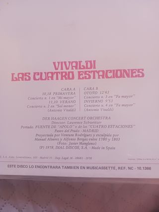 5 lp Música clasica