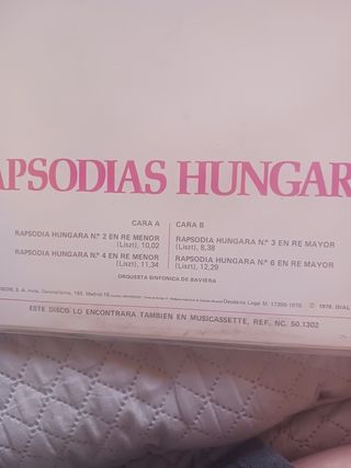 5 lp Música clasica