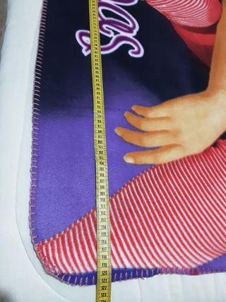 Manta coralina franela "Patito feo", 4 modelos más