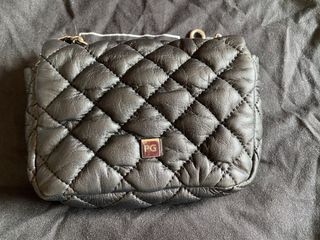 Bolso piel negro fiesta Purificación García