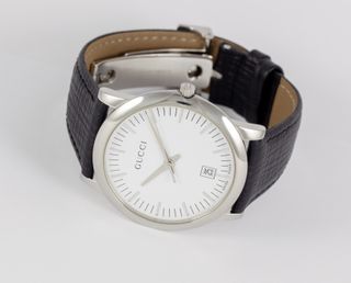 Gucci Quartz Steel White Dial Ref: 5600M