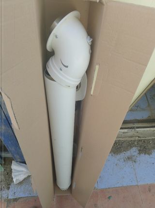 kid salida de humos coaxial horizontal