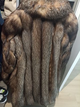 Chaqueton de lomos de zorro canadiense