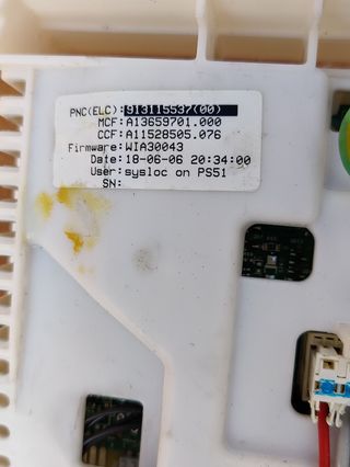 Despiece lavadora Zanussi zwq71235si