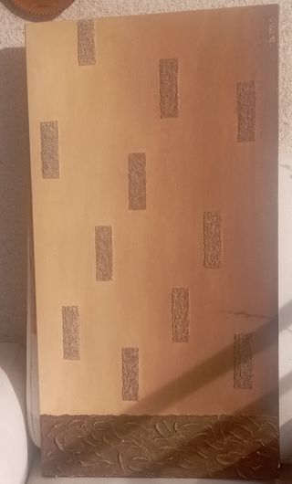 Cuadro acrílico y óleo+ texturas