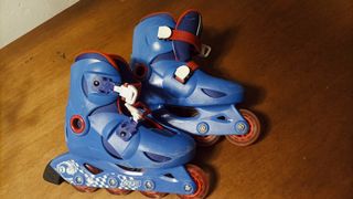 Patines infantiles azules