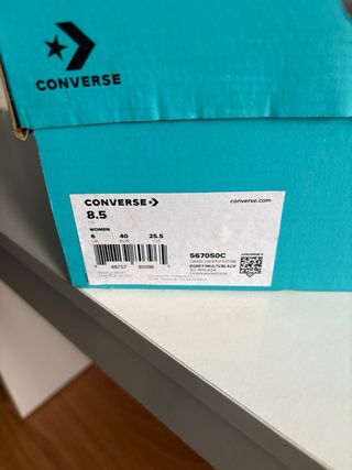 zapatillas plataforma converse