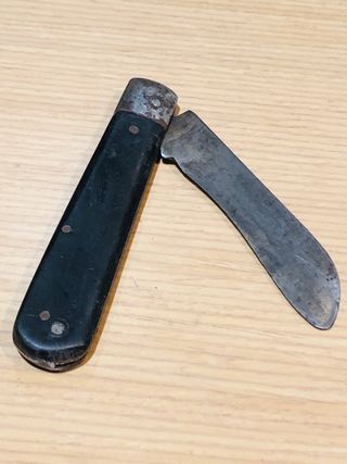 Antigua herramienta marinera ancla albacete