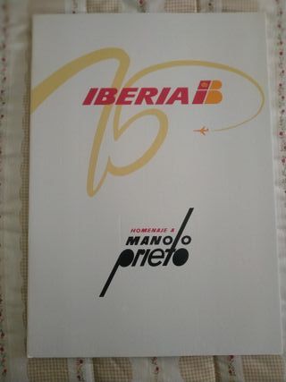CARTELES POSTERS Manolo Prieto posters IBERIA
