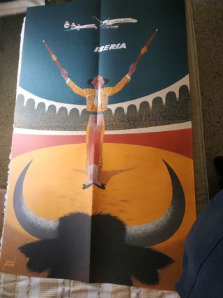 CARTELES POSTERS Manolo Prieto posters IBERIA