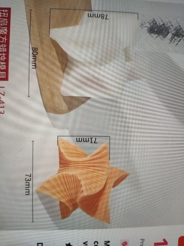 Moldes de silicona para velas