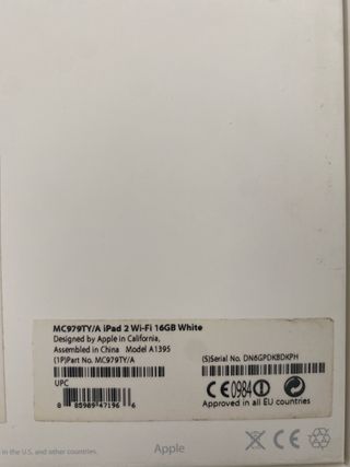 Ipad 2 - 16 GB