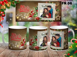 Taza personalizada para Navidad