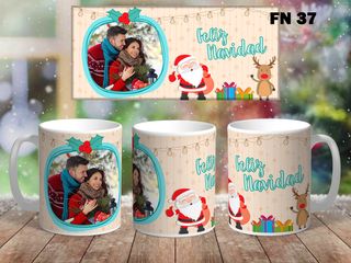 Taza personalizada para Navidad