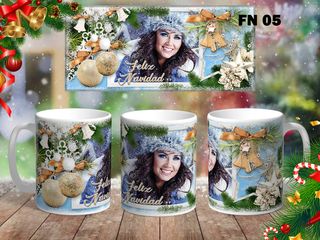 Taza personalizada para Navidad