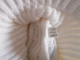 Gorro punto blanco visera
