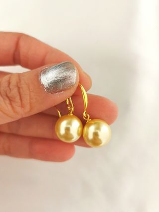 Pendientes Perlas naturales cultivadas