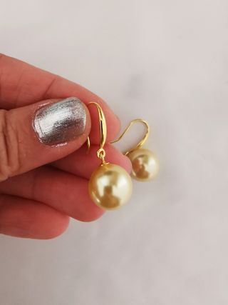 Pendientes Perlas naturales cultivadas