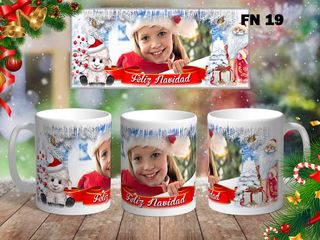 Taza personalizada para Navidad