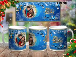 Taza personalizada para Navidad