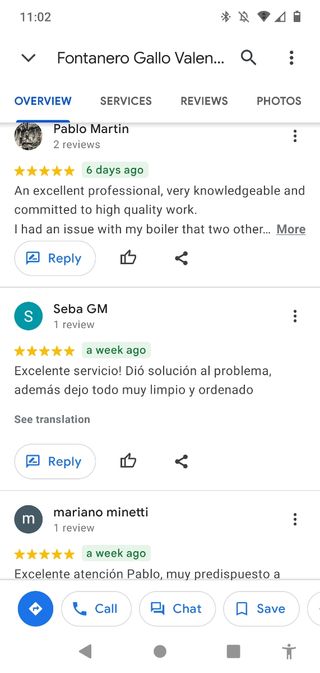 Fontanero en valencia, plumber