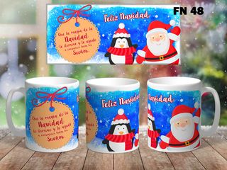 Taza personalizada para Navidad