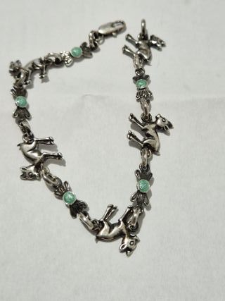 Pulsera en plata de Ley