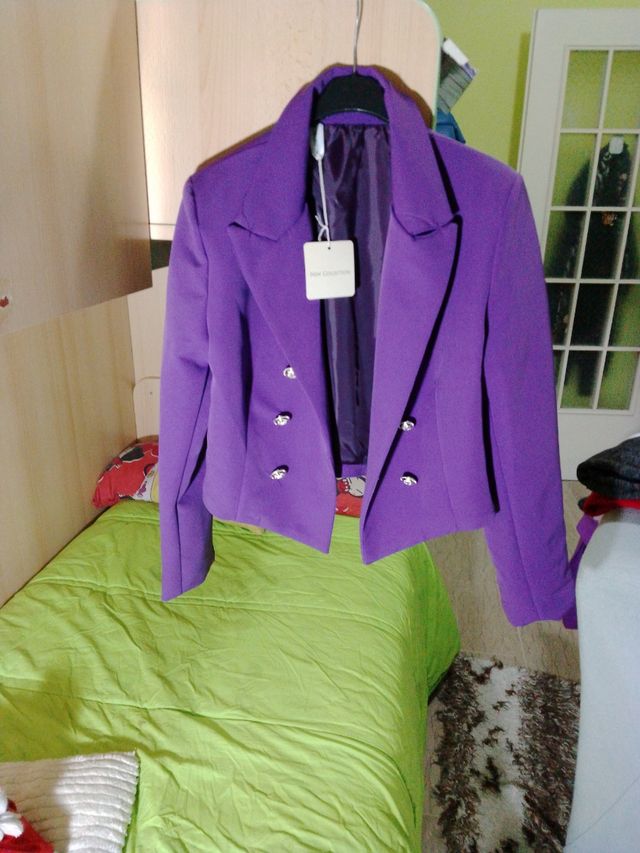 Giacca donna viola