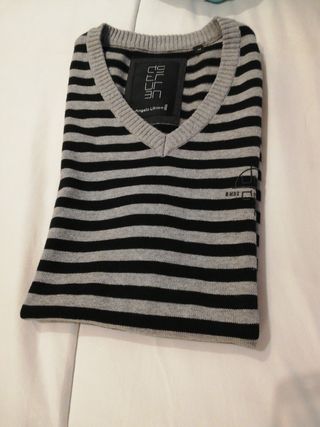 Chaleco punto caballero talla M