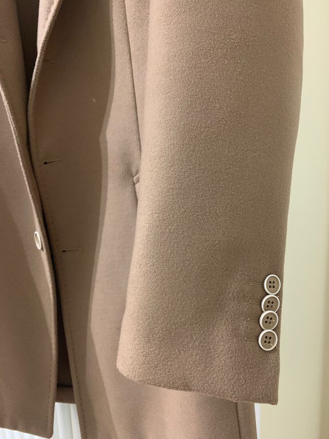 Cappotto lungo ed elegante color Cammello