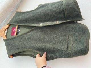 Chaleco Pierre Cardin verde caqui